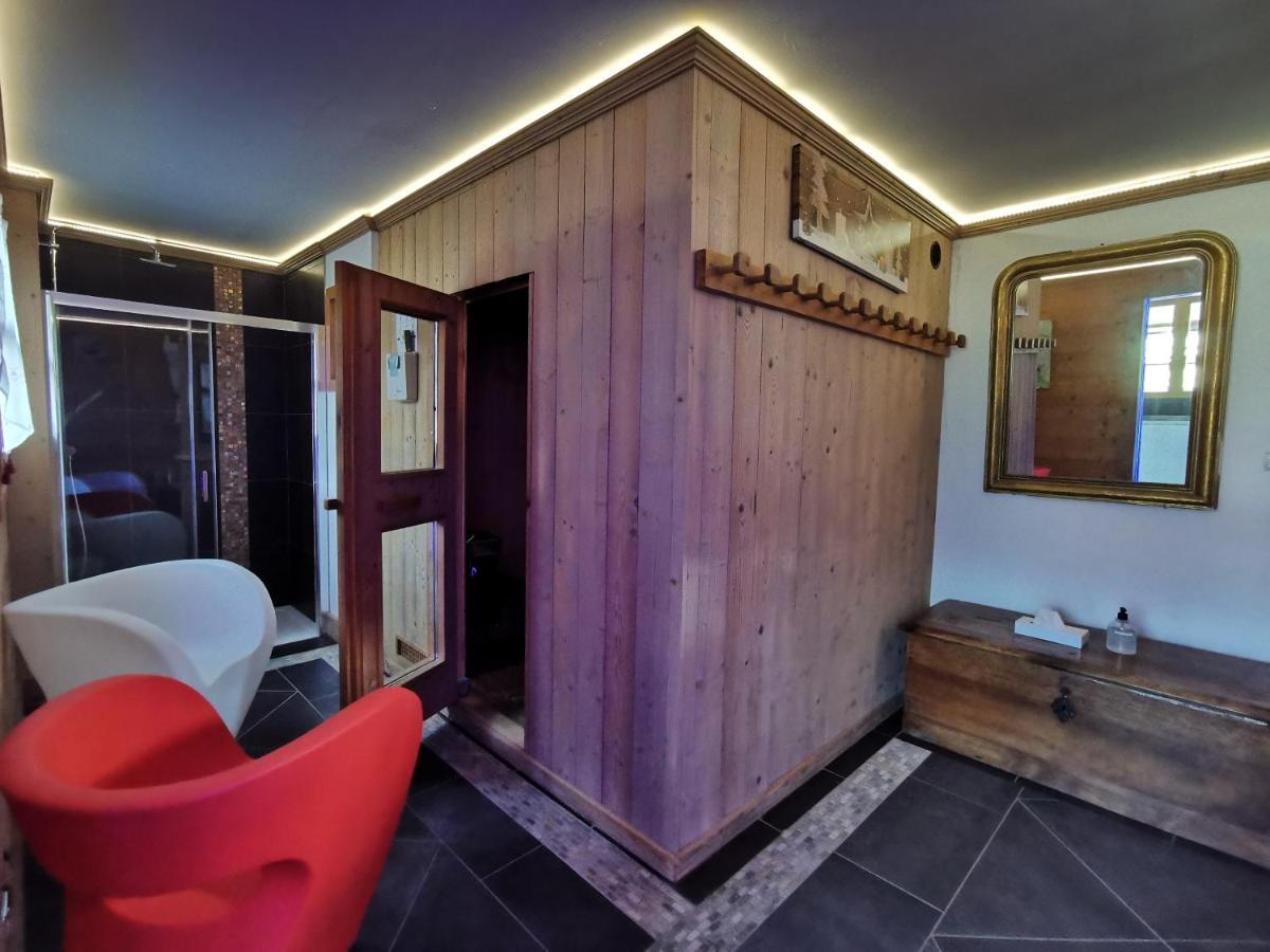 Chalet Jardin D'Angele Chambres D'Hotes 谷雪维尔 外观 照片
