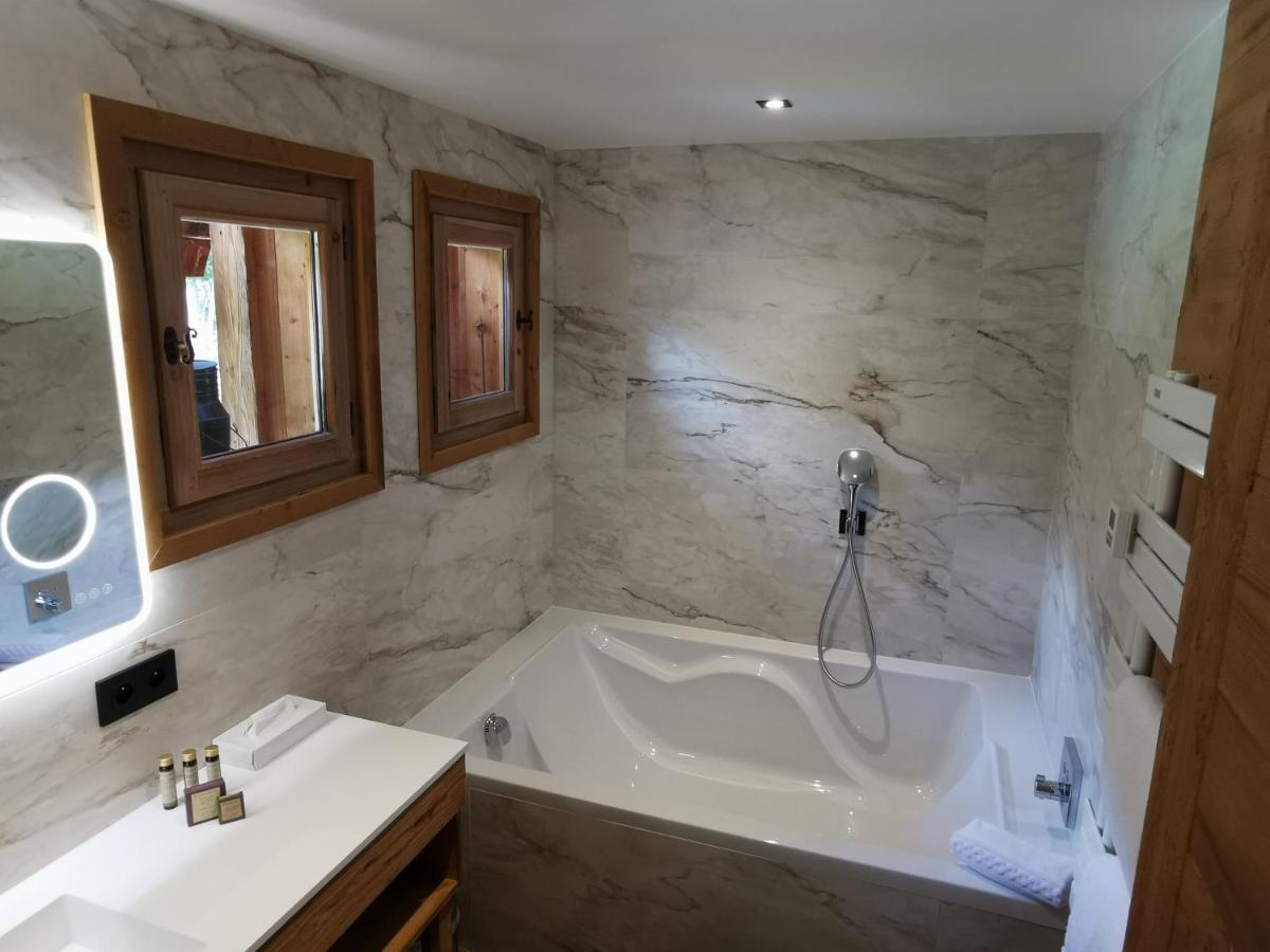 Chalet Jardin D'Angele Chambres D'Hotes 谷雪维尔 外观 照片