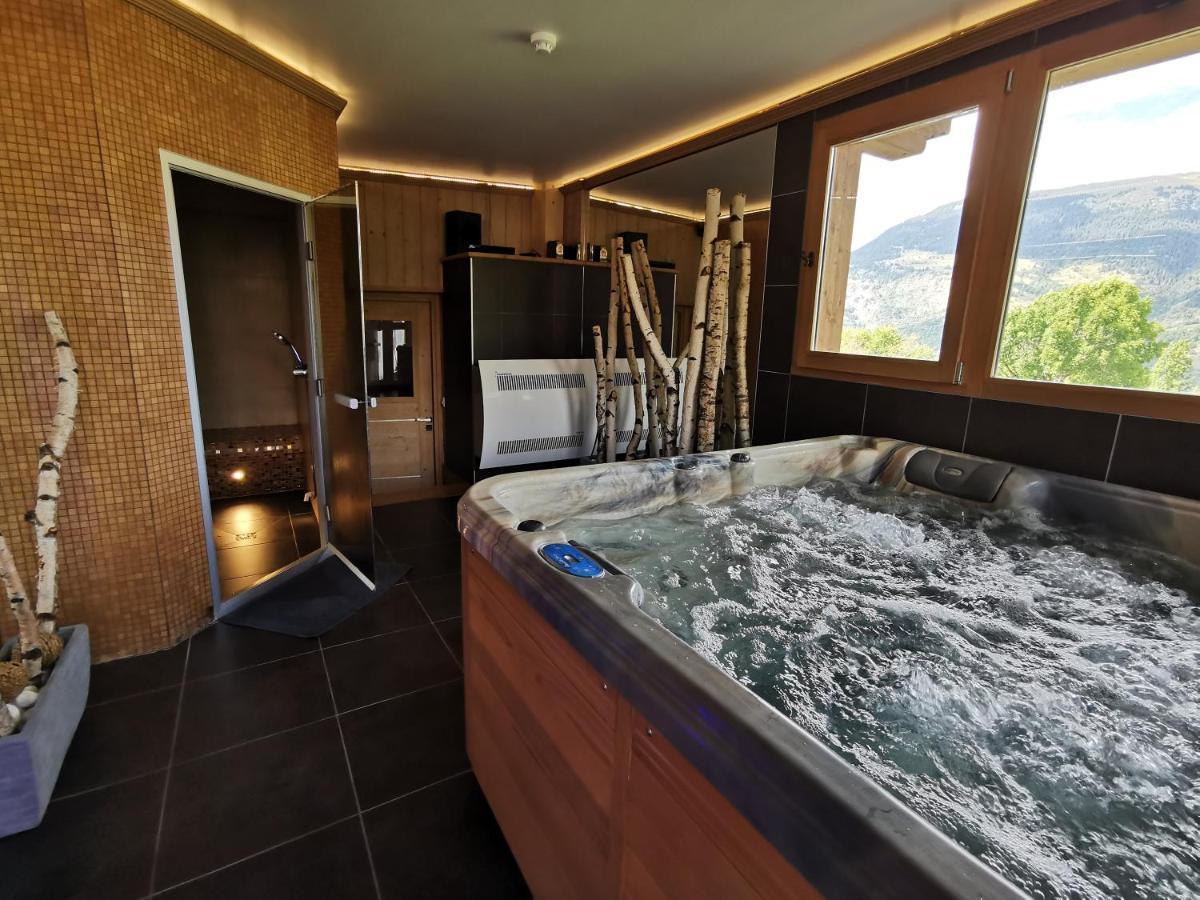 Chalet Jardin D'Angele Chambres D'Hotes 谷雪维尔 外观 照片