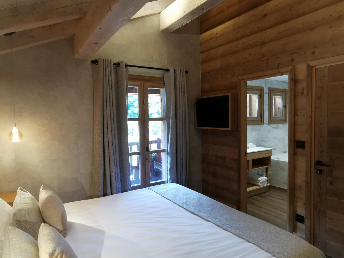 Chalet Jardin D'Angele Chambres D'Hotes 谷雪维尔 外观 照片
